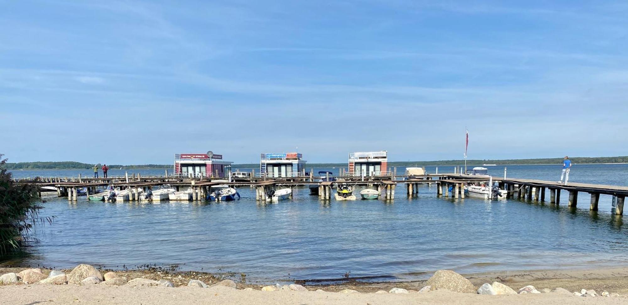 Kapitaens-Bungalow Am See Goehren-Lebbin Ngoại thất bức ảnh